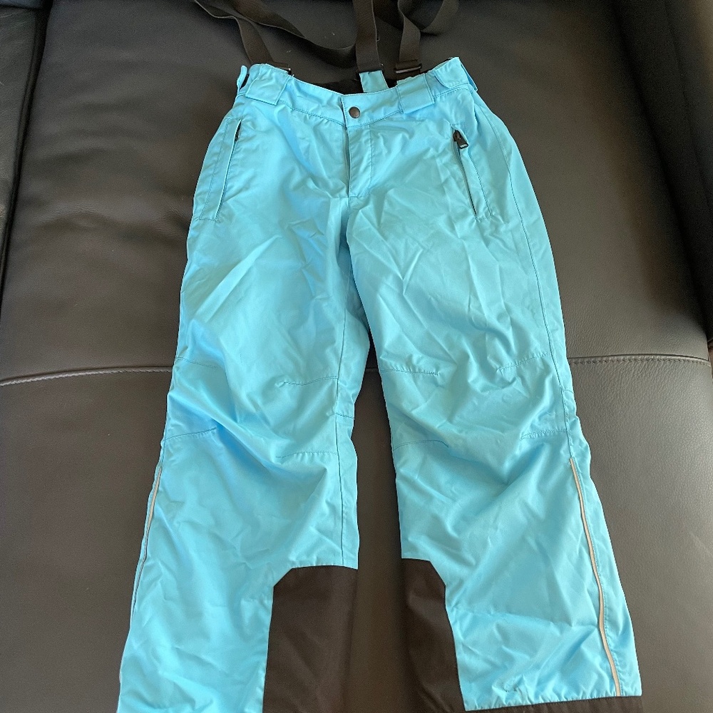 Reimatec Girls Size 8 Ski Pants with Suspenders